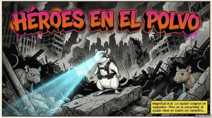 Comic sobre animales de investigación